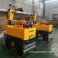 800kg Hydraulic Turning Double Vibratory Smooth Drum Compactor